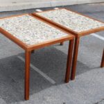 Pair of Tile Tables by MARTZ
