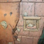Ceramic Wall Sculpture of Man by Phil Schuster