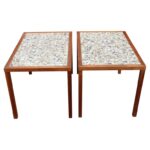 Pair of Tile Tables by MARTZ