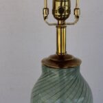 Blown Glass Seguso Murano Table Lamp