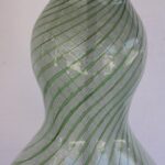 Blown Glass Seguso Murano Table Lamp