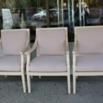 Three Lounge Chairs by Philippe Starck for the Clift Hotel, San Francisco