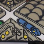 Pop Art Oil painting signed Tim 76