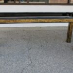 Mastercraft Etched Brass Console by Bernhard Rohne