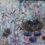 Pair of Acrylic Paintings by Betty O’Hare, Titled Crows