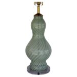 Blown Glass Seguso Murano Table Lamp